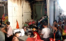 Cháy ở chợ Buôn Ma Thuột, tiểu thương hoảng loạn