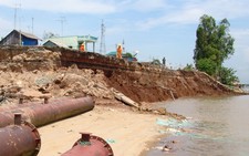 Quốc lộ 91 lại sạt lở