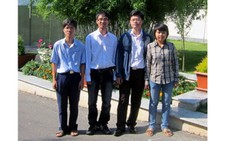 Bốn thí sinh dự thi toán quốc tế đều đoạt giải