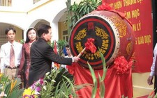 Khắp nơi khai giảng năm học mới