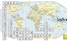 Học lịch sử qua ô chữ