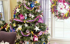 Phá cách với thông Noel