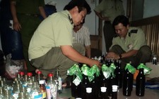Bắt quả tang một nhà thuốc sang, chiết thuốc trái phép