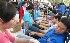 Hiến giọt máu hồng trong 