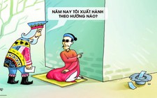 Hai con ma đánh bài ham vui