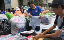 Áo quần cũ cho trẻ em nghèo