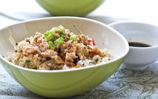 Cơm nếp cá rô đồng