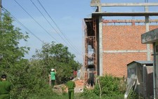 Sập công trình, 1 người chết, 3 bị thương