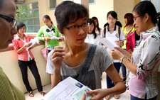 Làm thủ tục dự thi ĐH đợt 2: Thí sinh khối C thưa vắng