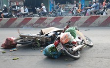 Nữ sinh viên đi học bị xe cán chết