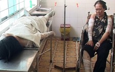 Cháy bình gas, ba người bị thương