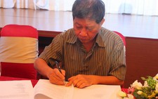 Nguyễn Huy Thiệp ký tác quyền trị giá 500 triệu đồng