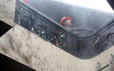 Hà Nội: cháy rụi khu bếp nhà hàng