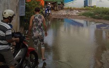 Công trình gây ngập khu dân cư?