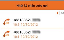 Đã chặn cuộc gọi lừa từ điện thoại vệ tinh