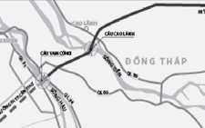 Năm 2013 xây cầu Vàm Cống