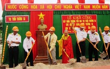 Khởi công trường tiểu học thị trấn Trường Sa