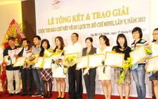 Trao 41 giải thưởng viết về du lịch TP.HCM