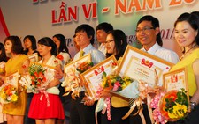 Trao 25 giải thưởng Ngòi bút trẻ lần 6