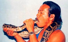 Kỷ lục gia nuốt rắn