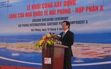 Khởi công xây dựng cảng cửa ngõ quốc tế Hải Phòng