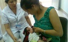 Cứu sống bé sơ sinh có phủ tạng ngoài ổ bụng