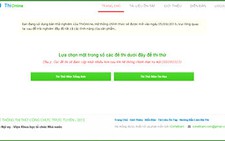 Thi thử công chức trực tuyến ngay tại nhà