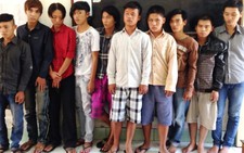 Bắt nhóm côn đồ mang mã tấu, súng tự chế truy sát người