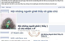 Lên Facebook nói xấu thầy cô