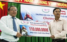 Đại học Tây Đô góp 110 triệu đồng hướng về biển Đông