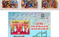 Phát hành bộ tem bưu chính về nghệ thuật hát ca trù