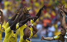 Colombia gây ấn tượng với màn ăn mừng 