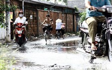 Không mưa nhưng vẫn ngập
