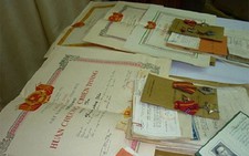 Trưng bày hồ sơ cán bộ đi B
