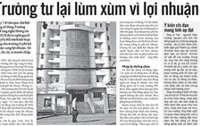 Chưa công nhận HĐQT Trường CĐ Công nghệ thông tin TP.HCM