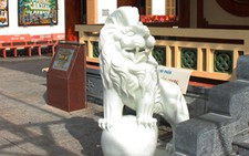 ​Sẽ di dời 4 sư tử đá ở công viên và đình Nguyễn Trung Trực