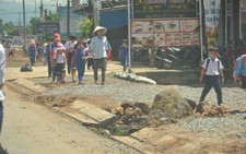 Kiểm tra quốc lộ 20: Thiếu sót như cũ!