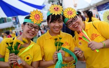 Khai hội Hoa hướng dương: nào cùng góp bàn tay