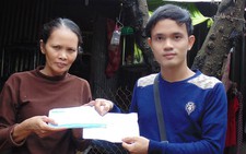 Hơn 15 triệu đồng tặng vợ con cựu binh hải quân