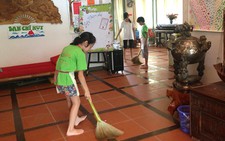 Cách dạy con tiếp tay đàn ông không đụng đến việc nhà