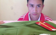 Bắt đối tượng giả cảnh sát để 