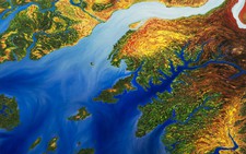 Vẽ tranh từ… chất gây ô nhiễm