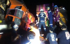 Tàu hỏa Thái Lan đụng nhau, 40 người bị thương