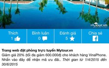 ​VinaPhone và MyTour.vn ưu đãi khách hàng mùa du lịch hè 2015