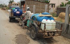 ​Bến Tre thiếu nước ngọt nghiêm trọng