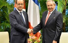 Tổng thống Pháp lần đầu tiên đến Cuba