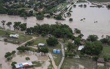 Xem ảnh, clip mưa lũ kinh hoàng ở Texas, Houston