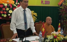 Chủ tịch MTTQ Nguyễn Thiện Nhân chúc mừng  đại lễ Phật đản