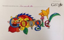Tranh Doodle của trẻ em VN lên trang chủ Google