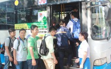 Đề xuất thay đổi màu sơn một số xe buýt ở TP.HCM